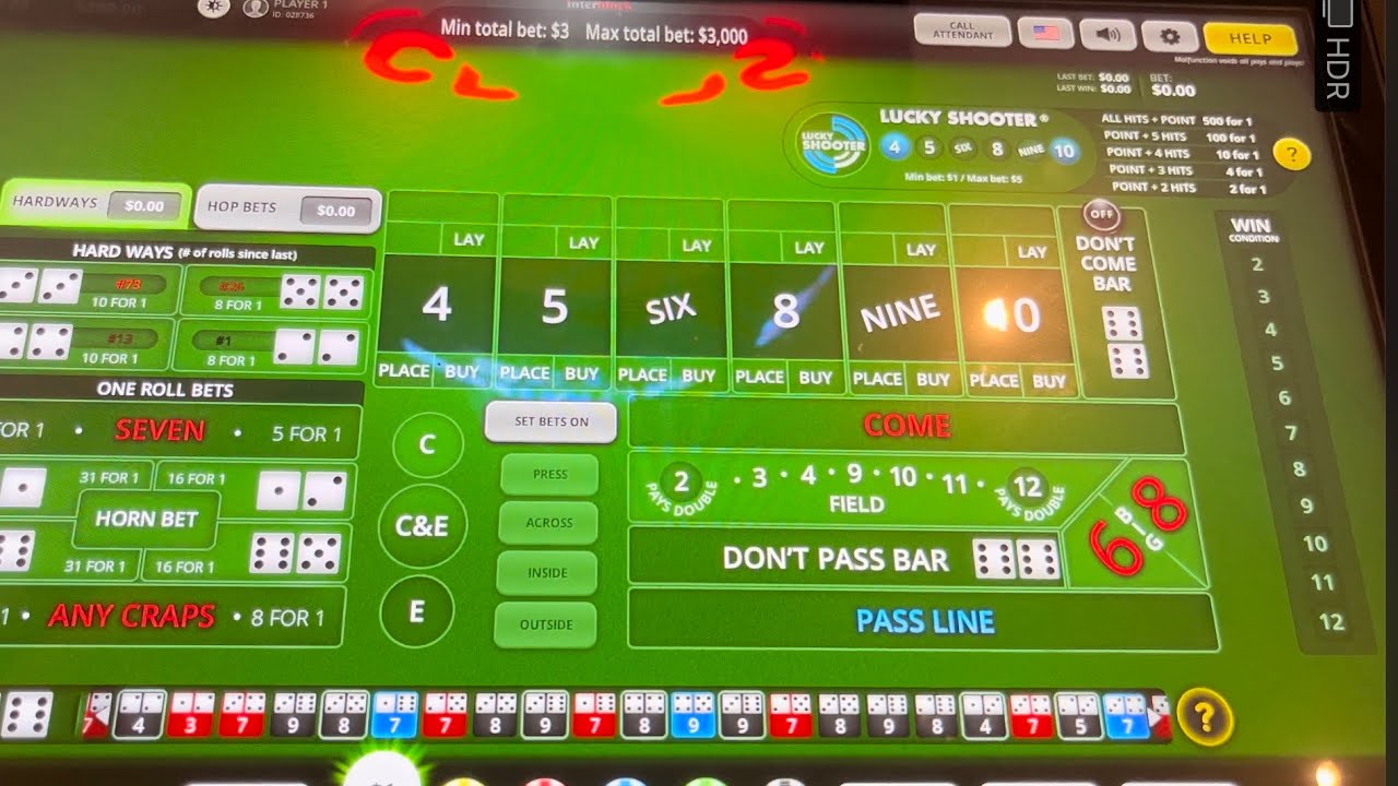 Bubble Craps @ Pechanga 200 in