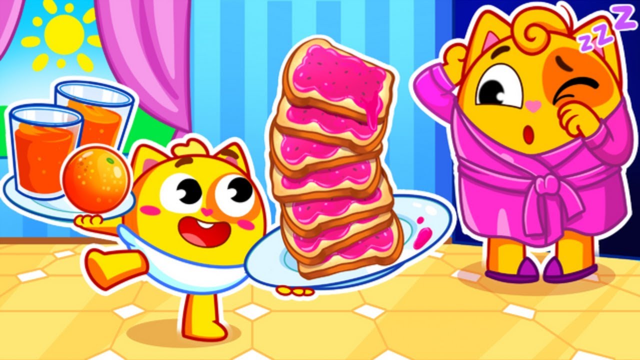 Let’s Make Breakfast for Kids | Funny Songs For Baby & Nursery Rhymes by Toddler Zoo Yay!