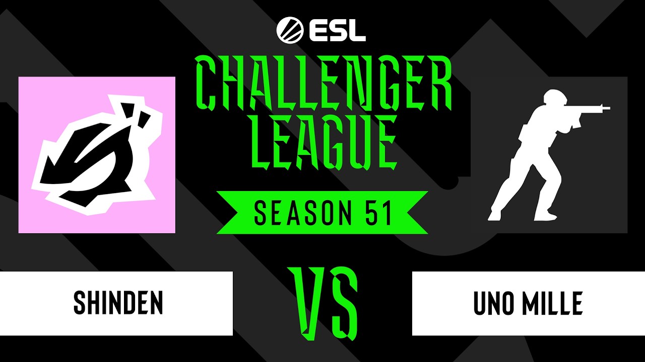 ShindeN vs. UNO MILLE - ESL Challenger League - Season 51 - SA