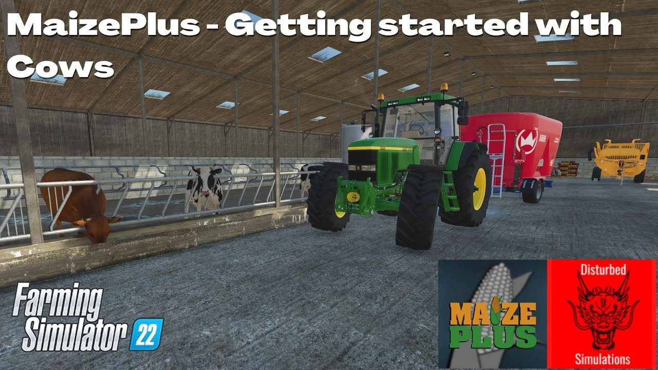 Getting started with Cows- MaizePlus - FS22