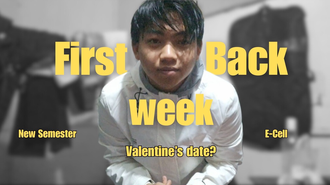 First Week of a New Semester