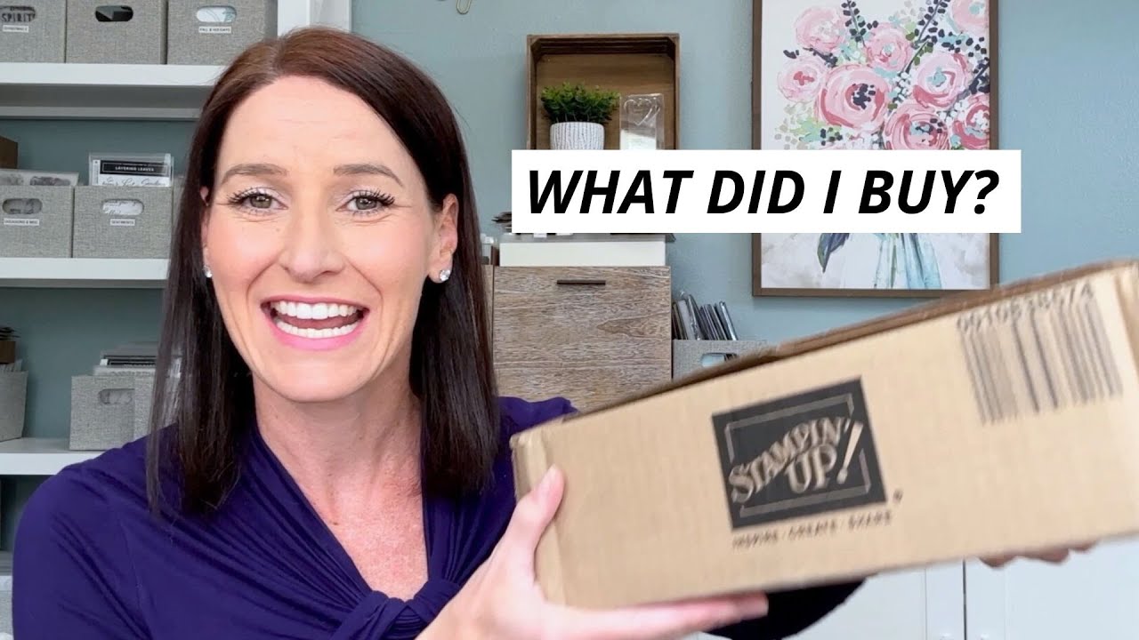 Unboxing November 2025 Scrapbooking & Cardmaking Supplies from Stampin’ Up!
