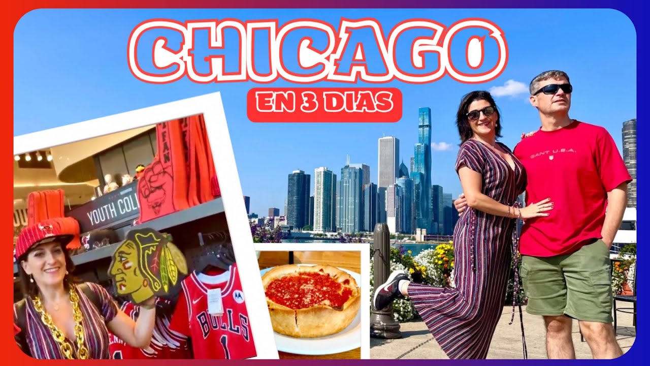 ✅ 3 días en CHICAGO🇺🇸Día 3🎡Navy Pier😍Riverwalk🍕Giordanos's ⛹🏾Ver a M.Jordan @Martuky viajera