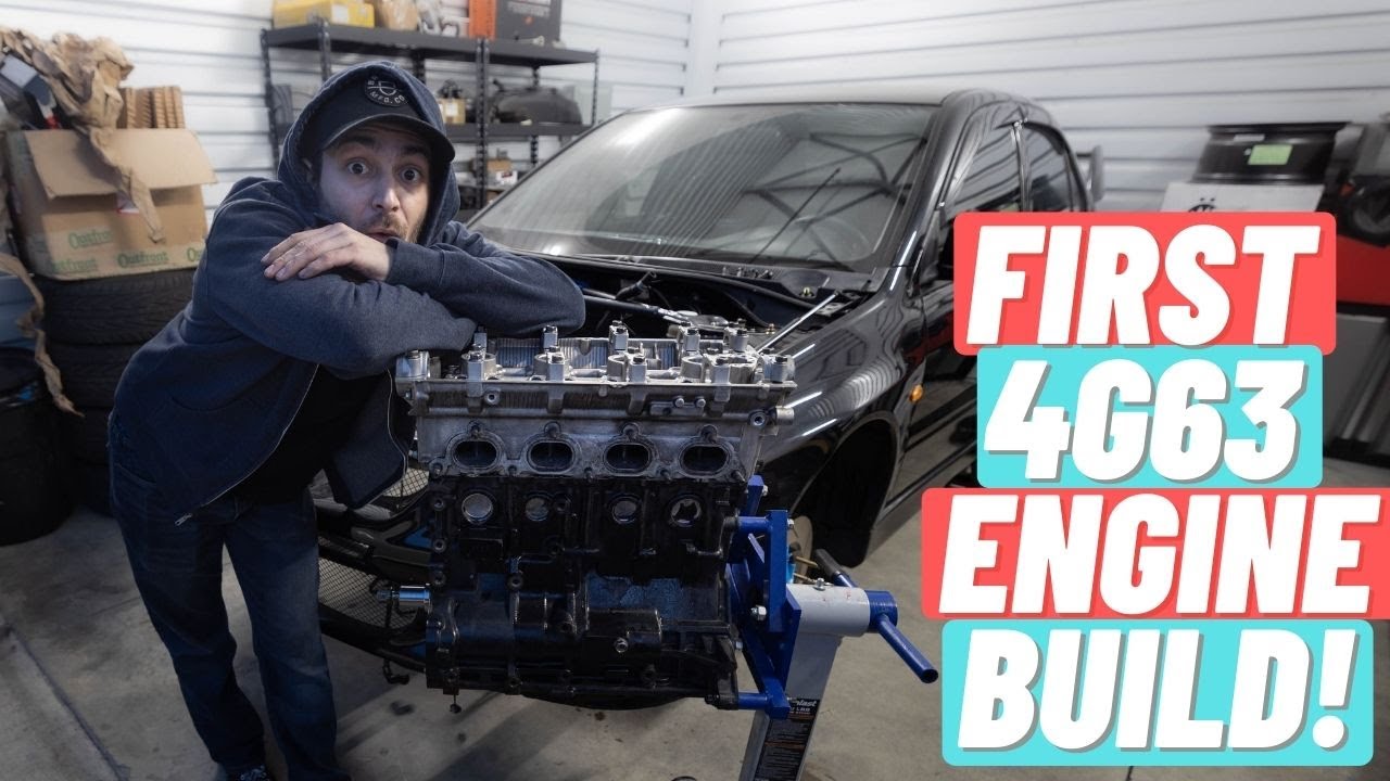 I Built My First 4G63, Abandoned EVO 8 Has a Engine!