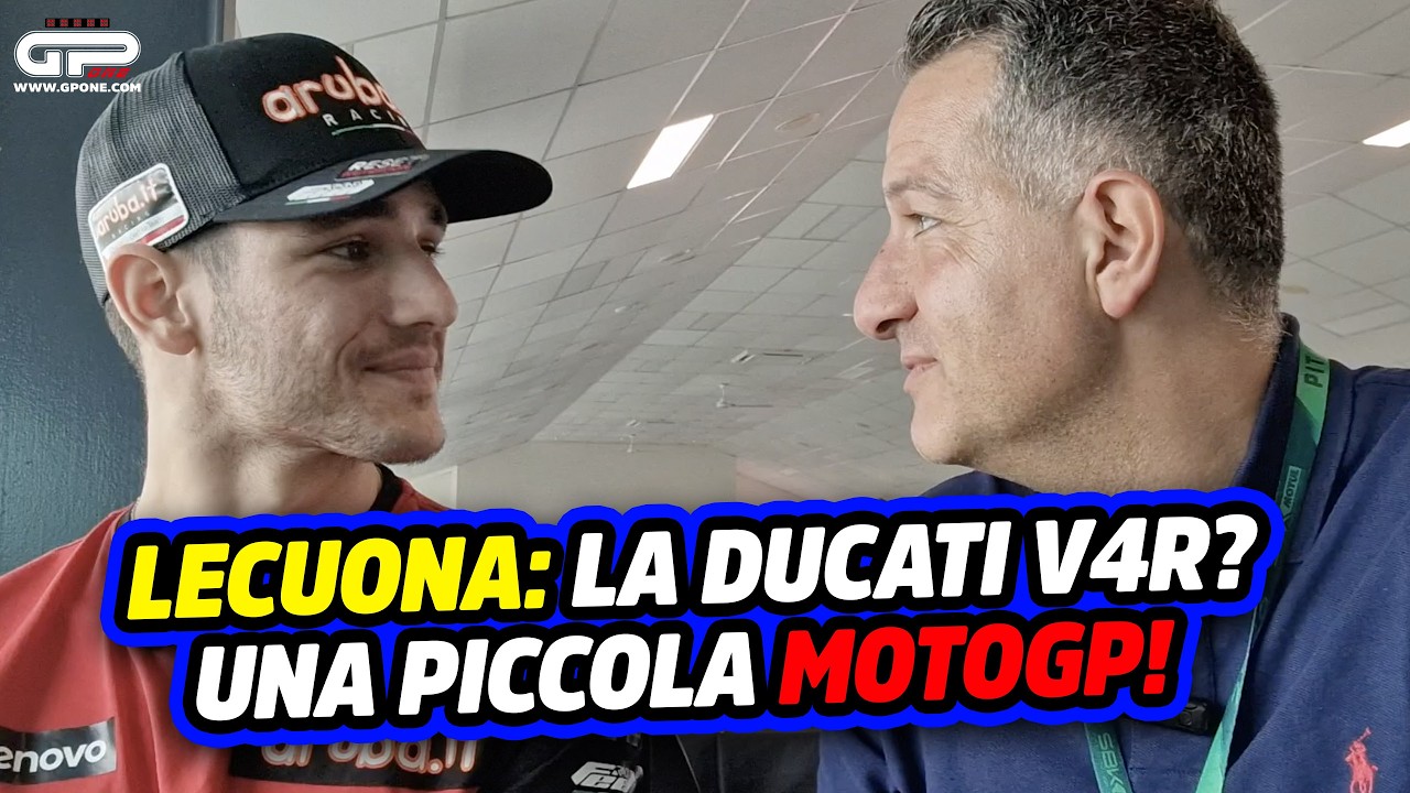 Lecuona: “La Ducati V4 è una piccola MotoGP, va da sola!”