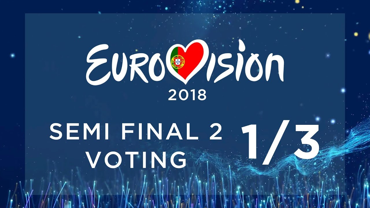 EUROVISION 2018 // SEMI FINAL 2 VOTING PT. 1/3