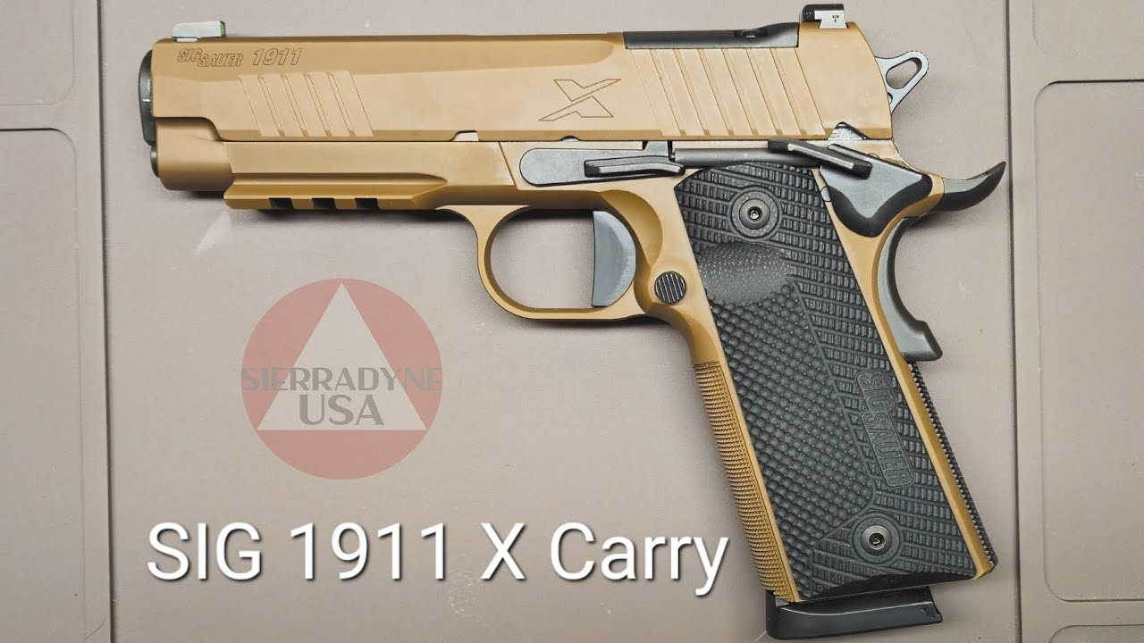SIG 1911 X Carry Episode 1: Overview