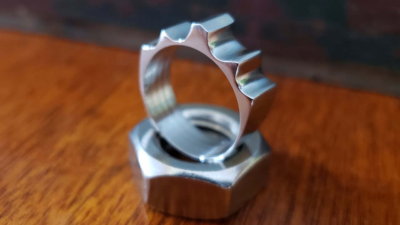 Hex nut ring-tactical-survival-bush-craft