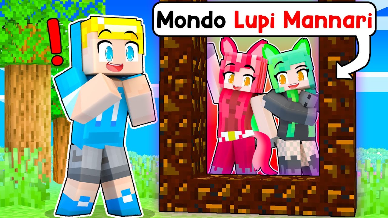 ENTRO Nel Mondo Di SOLI LUPI MANNARI Su Minecraft!!