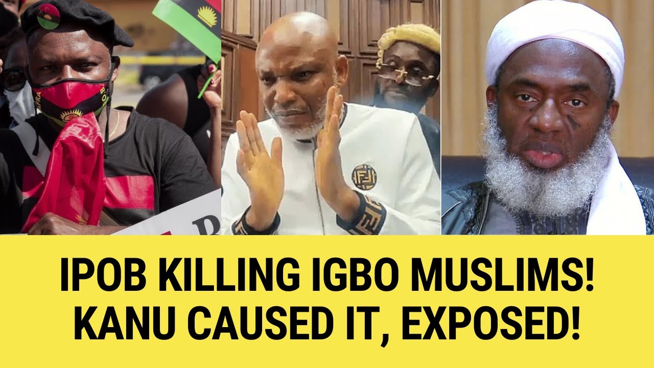 BREAKING: Muslim GENOCIDE in IGBOLAND! Nnamdi Kanu Fueled Violence?