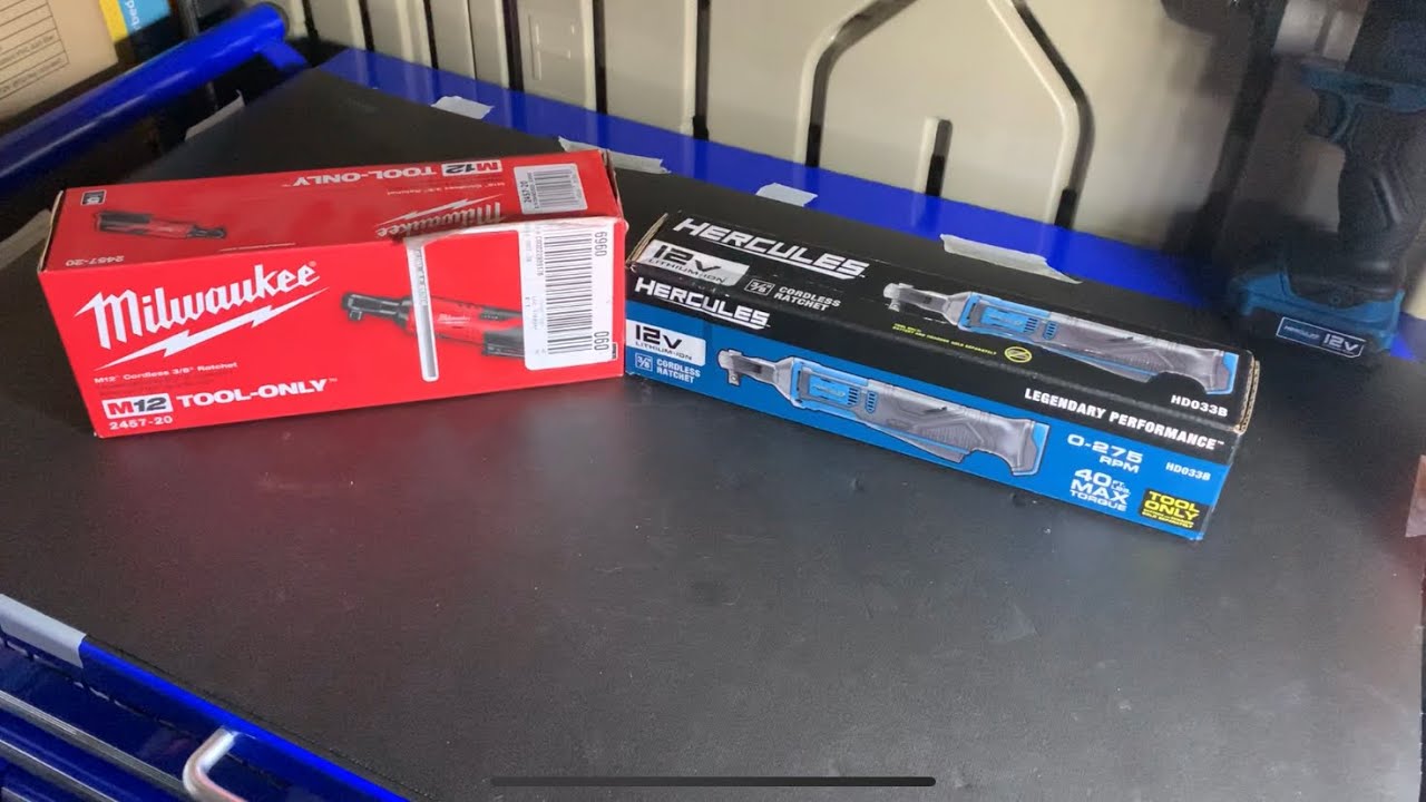 Новый трещотка Harbor Freight Hercules HD033B против Milwaukee 2457-20: тест и обзор крутящего мо...