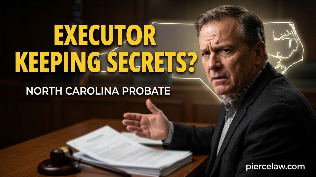 What rights do I have to updates if a family member is executor? | NC