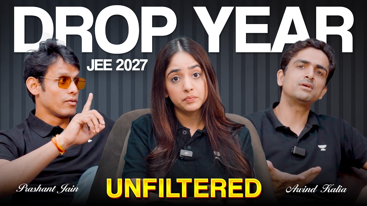 The Only Video You Need | Drop Year for JEE 2027