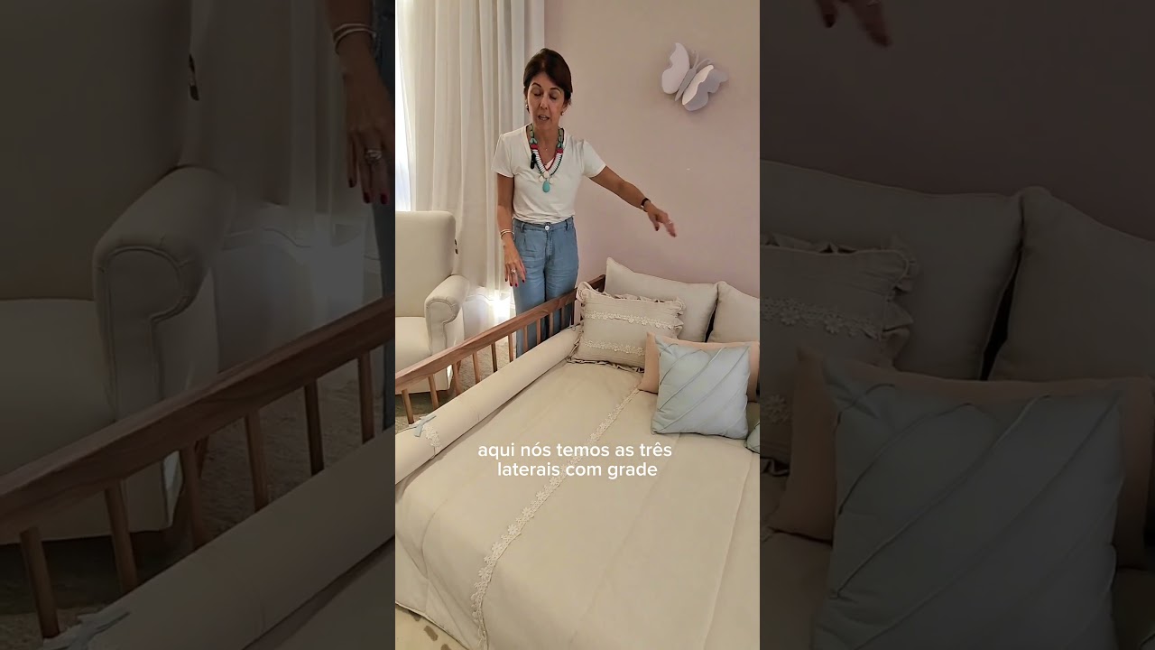 Cama Ninho: tamanho casal para quarto de beb&ecirc;s e crian&ccedil;as.