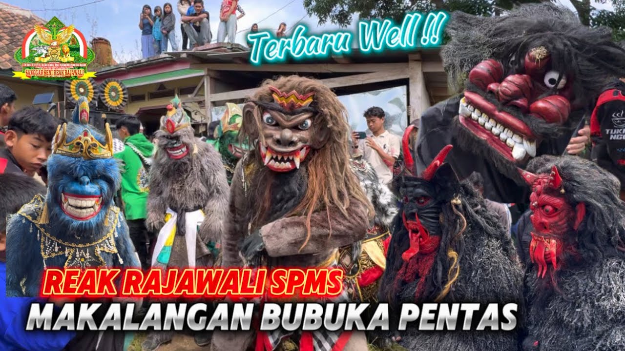 BUBUKA PENTAS KUDA LUMPING ‼️ HANOMAN & GRANDONG - SENI REAK RAJAWALI SPMS DI SAPAN RANCAKASO
