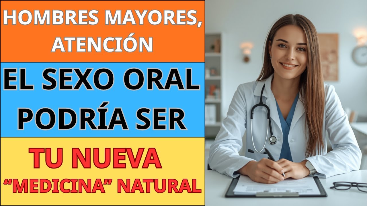 Hombres mayores: El sexo oral podría fortalecer tu erección naturalmente