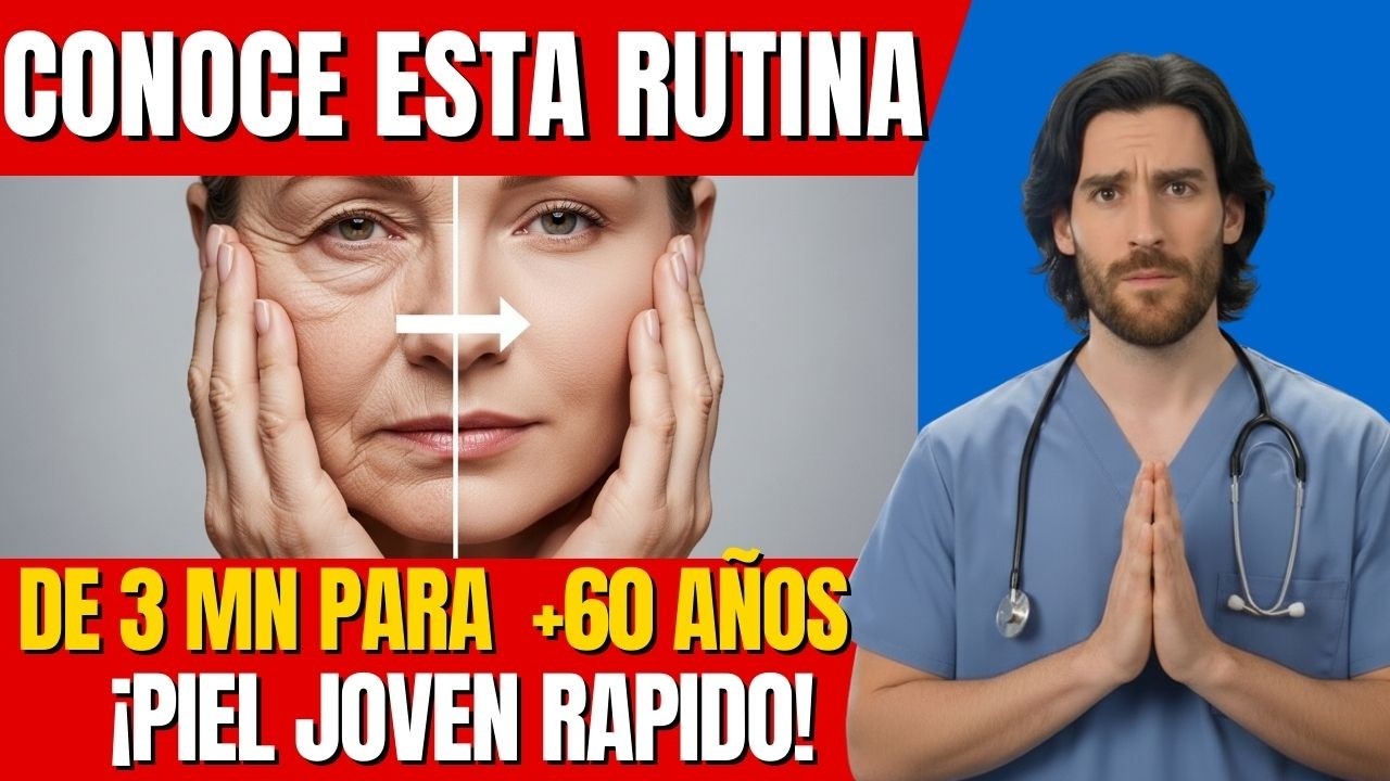 La Rutina de 3 Minutos que Todo Mayor de 60 Debería Conocer para su Piel | Dr. Emilio