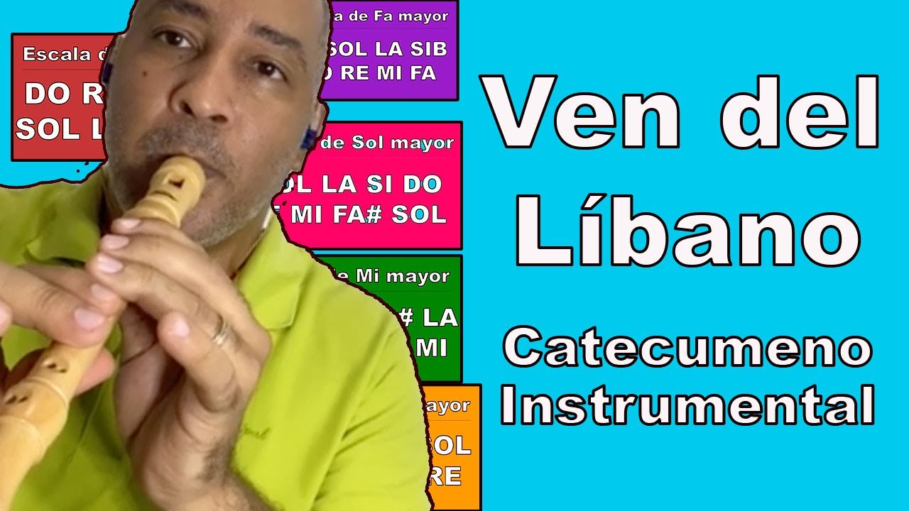 Ven del Líbano Esposa | Canto catecúmeno | Instrumental | Video Multi-instrumentos