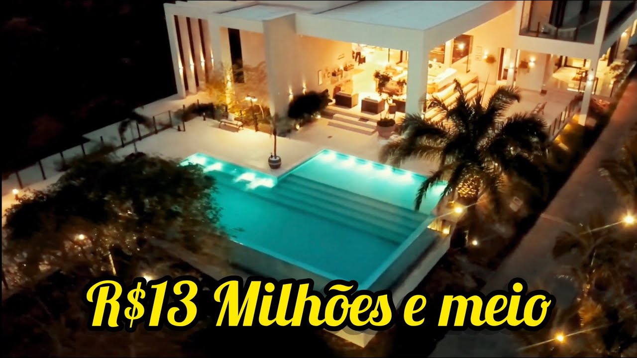 MANSÃO DE CINEMA COM A VISTA MAIS ESPETACULAR DO BRASIL    I GOIÂNIA - ALDEIA DO VALE.