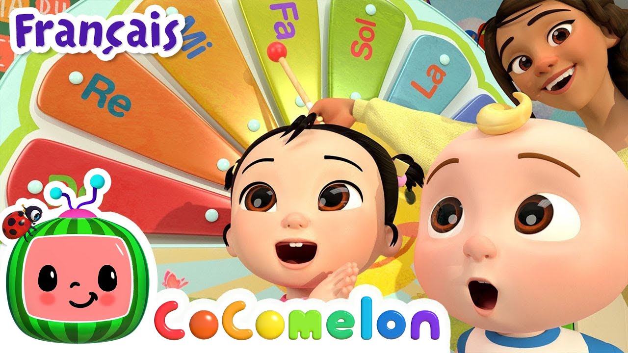 Les notes de musique | CoComelon en Fran&ccedil;ais | Chansons pour b&eacute;b&eacute;s