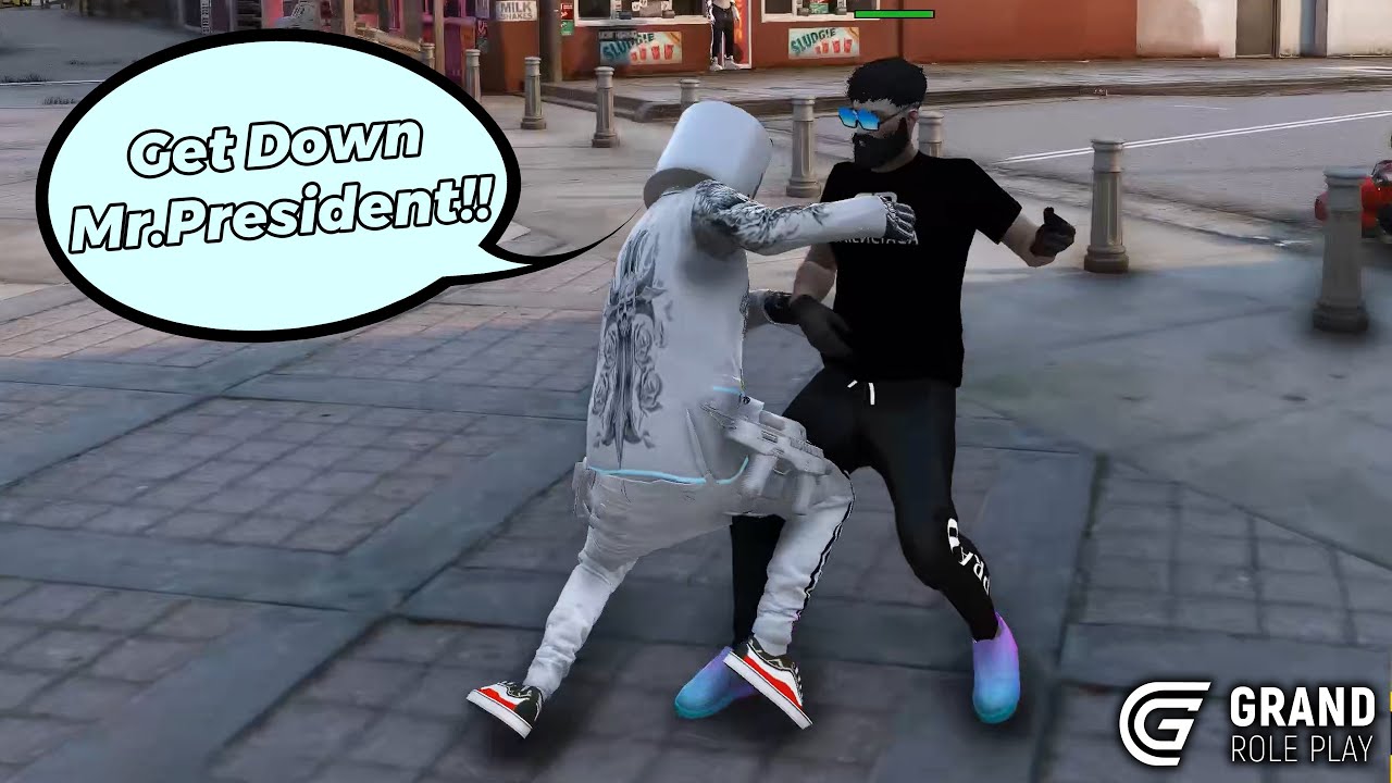 I Saved The President From an Assassination Attempt in GTA RP