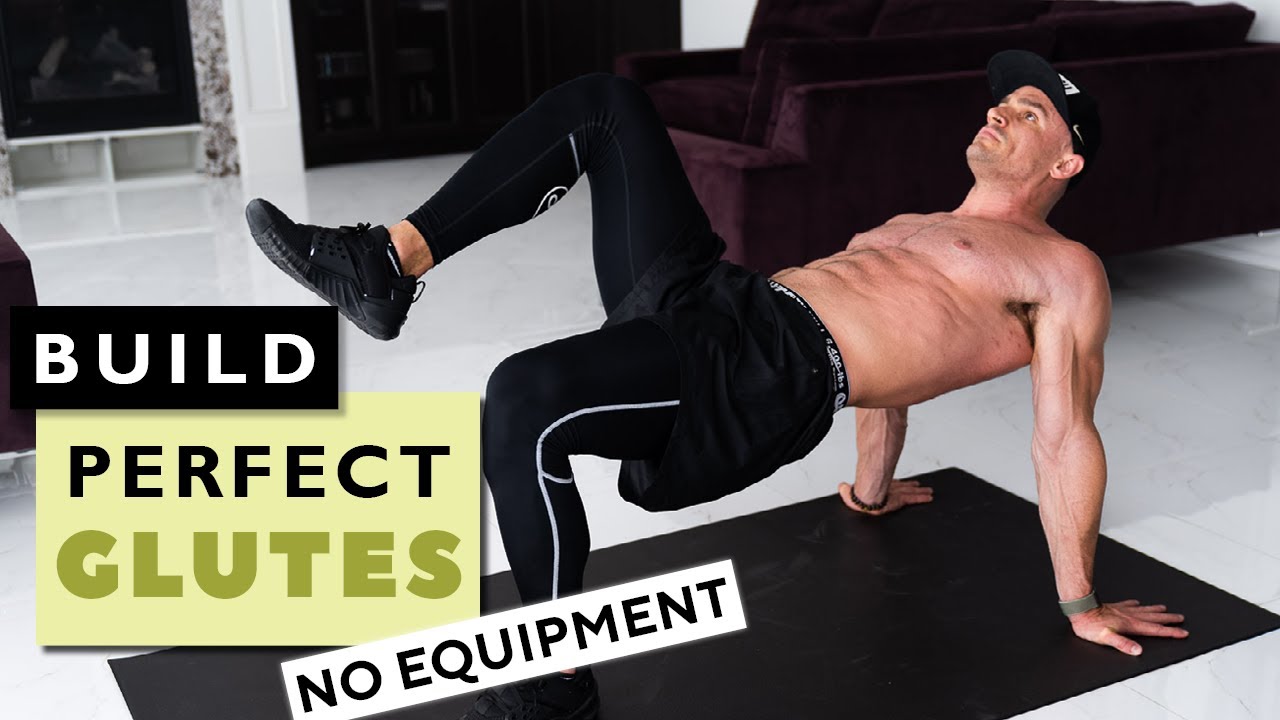 Build PERFECT Glutes & Lower body // NO equipment // Josh Adamson
