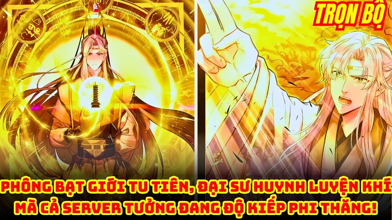 Chỉ Luyện Khí Nhưng Khí Thế Khiến Cả Server Tưởng Đang Độ Kiếp! | review manhwa