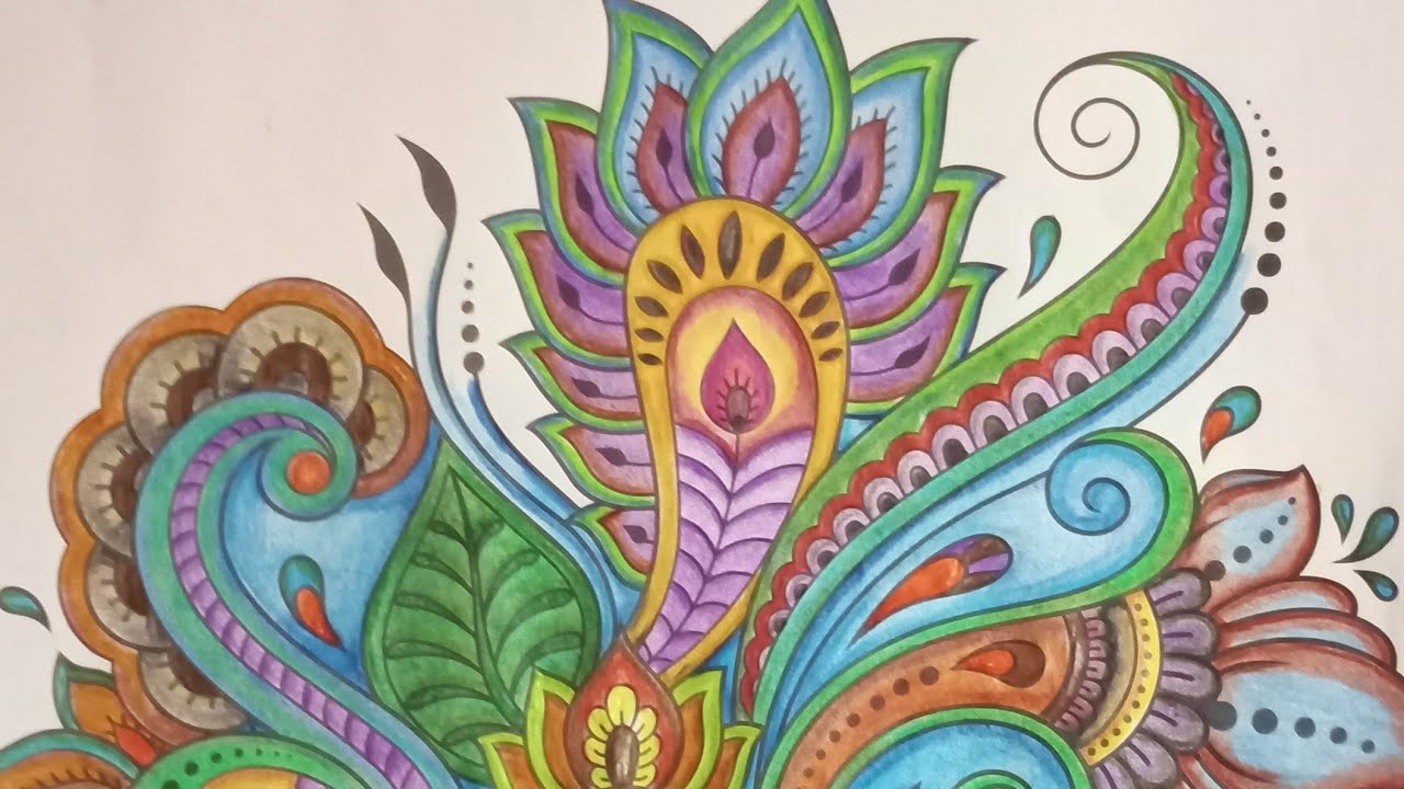 Color and Vibe: Color Pencil Zen Part 1