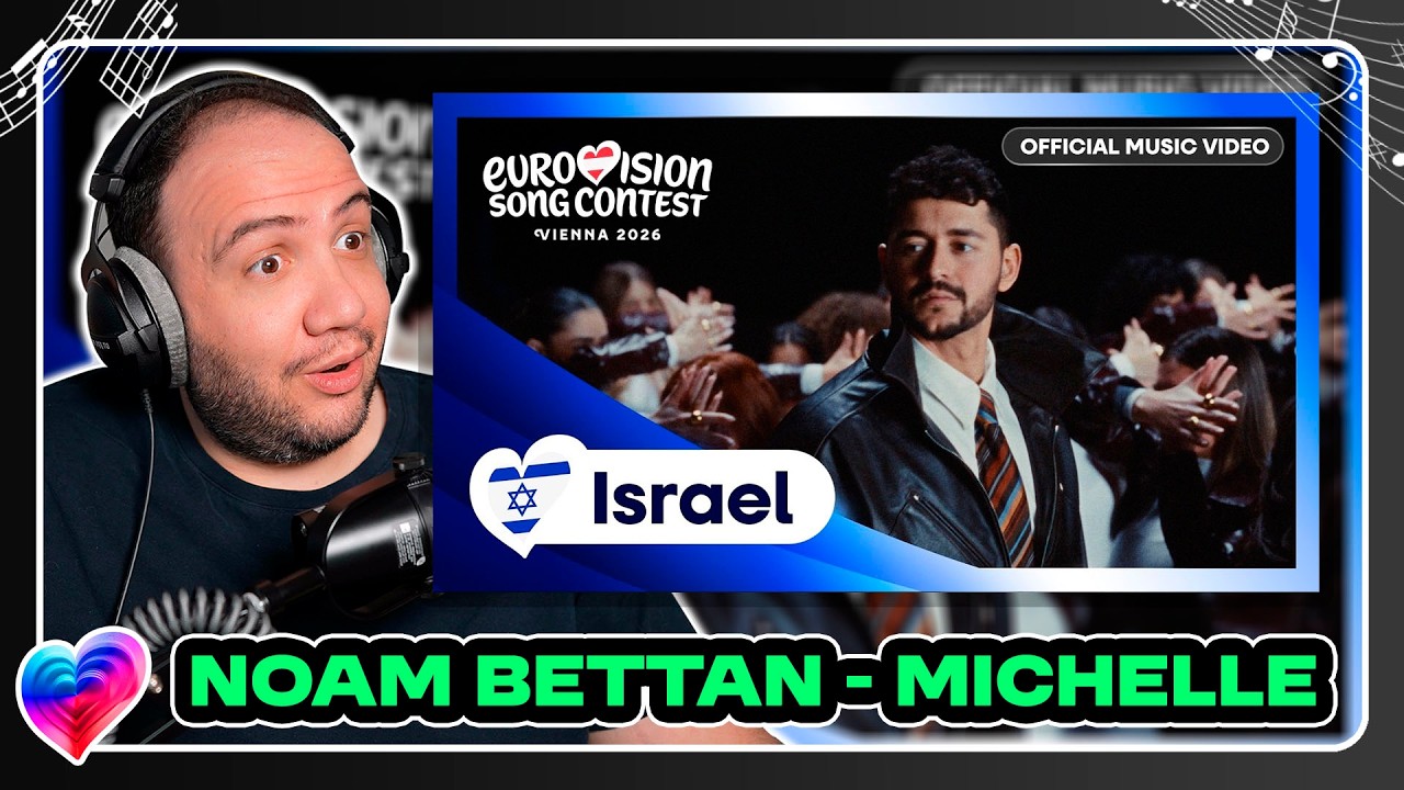 Noam Bettan - Michelle | Israel 🇮🇱 | Official Music Video | #Eurovision2026 | TEACHER PAUL REACTS