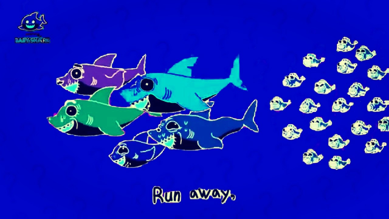 Run Away Cartoon! Finny the Shark Super Simple Songs Effects (Sponsored by Preview 2 Effects)