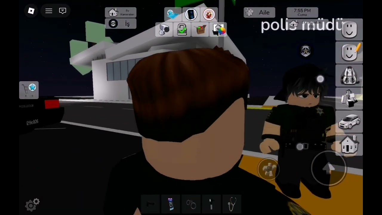 ROBLOX BROOKHAVEN'DA POLİS GÖREVİ ALDIK POLİS ARKADAŞIMIN HAYATINI KAYBETTİM😢