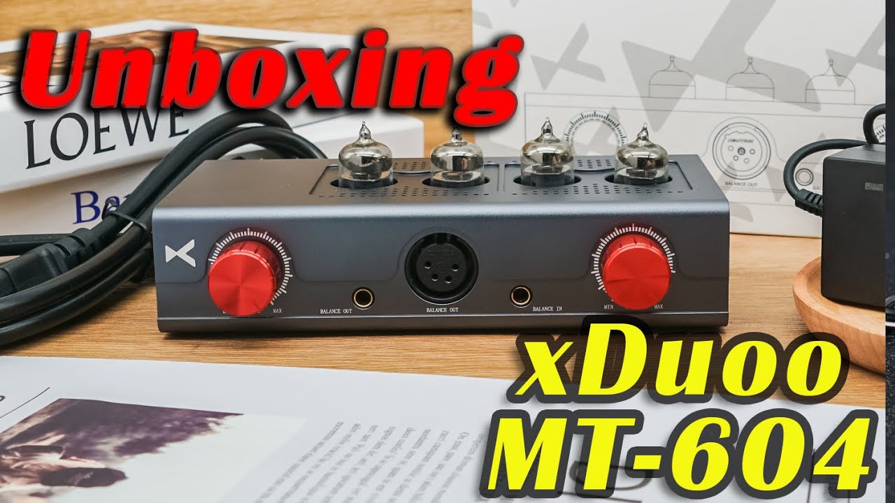 xDuoo MT-604 Headphone Amplifier Unboxing