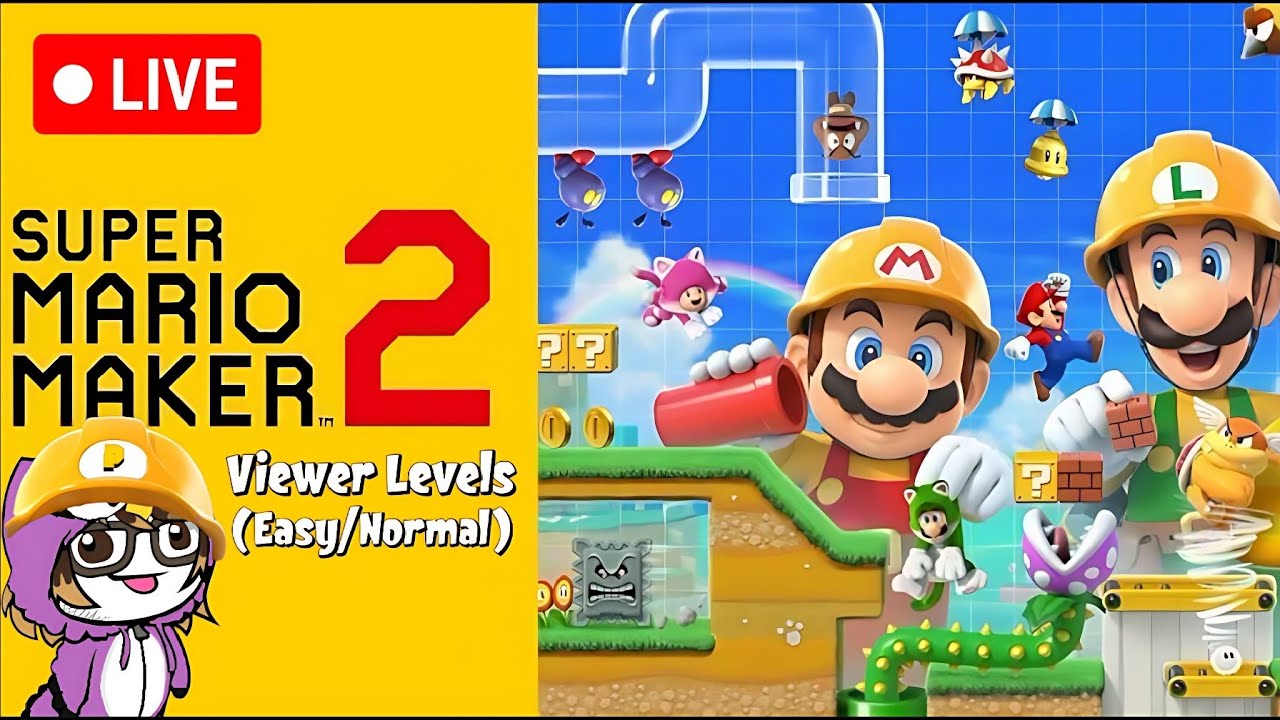 Super Mario Maker 2: Endless Normal & Viewer Levels Ep. 14 (No KAIZO, Troll or Worlds) #shorts
