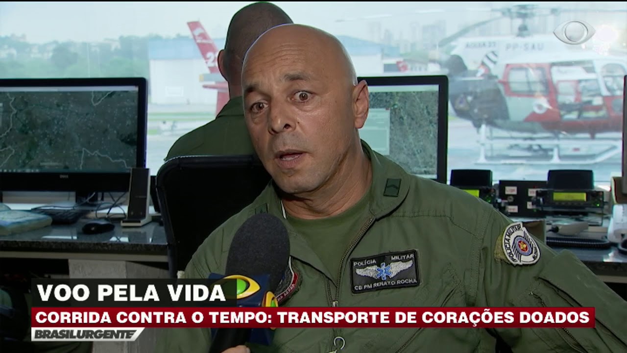 Agentes correm contra o tempo para transportar órgãos