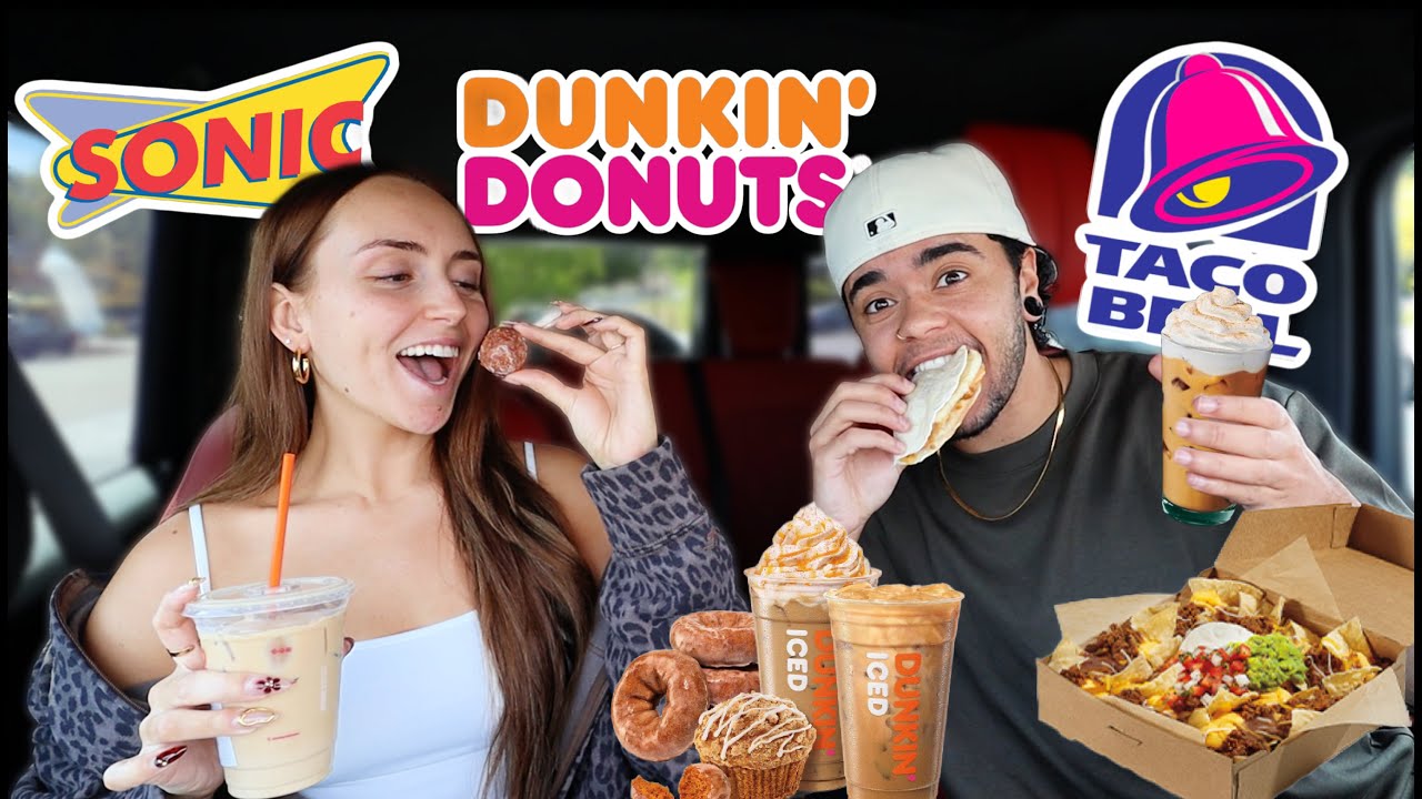 TRYING NEW FALL MENU ITEMS FROM FAST FOOD RESTAURANTS!
