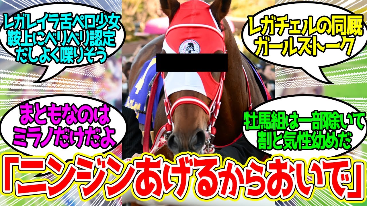 24世代の飲み会は、ジャンタルとアスコリの負担エグそう・・に対するみんなの反応！【競馬 の反応集】