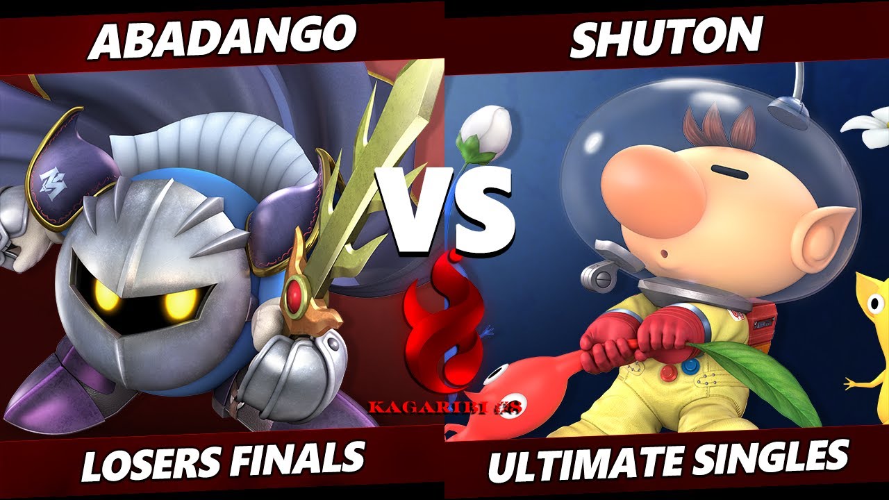 Kagaribi 8 Losers Finals - Shuton (Olimar, Pyra Mythra) Vs. Abadango (Meta Knight) SSBU Ultimate