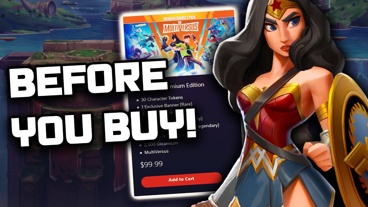 SHOULD YOU BUY Multiversus Premium Founder's Pack edition?