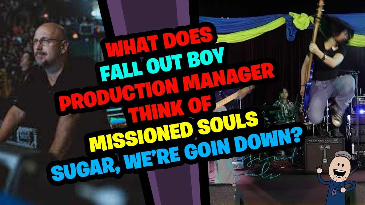 FALL OUT BOY Production Manager Reacts to MISSIONED SOULS - Sugar, We're Goin Down!