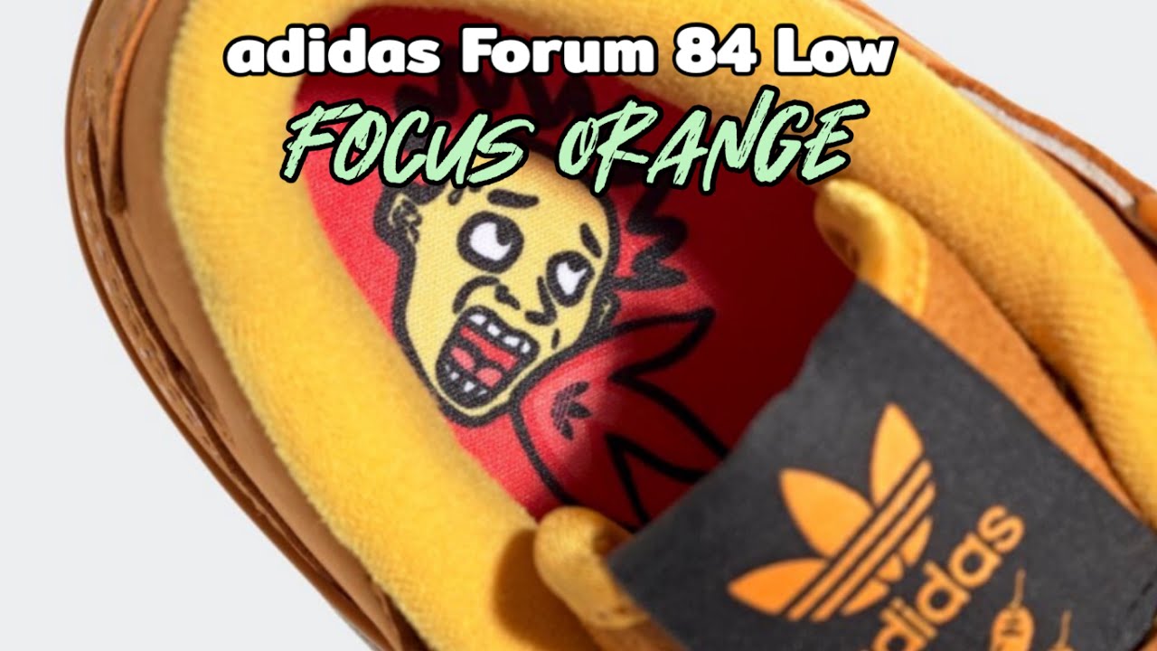 FOCUS ORANGE adidas Forum 84 Low DETAILED LOOK and Release Update