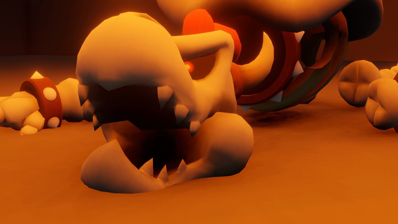 Dry Bowser Awakens (Blender Animation Test)
