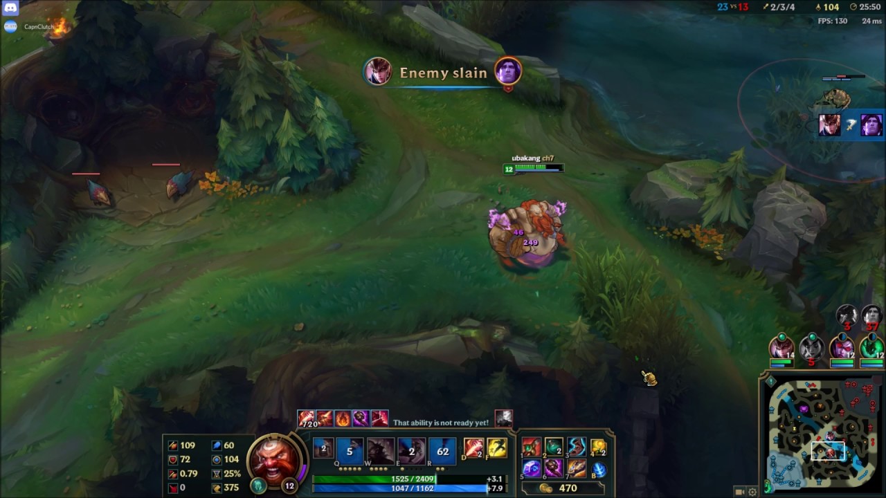 Gragas Kill on Fed Ahri