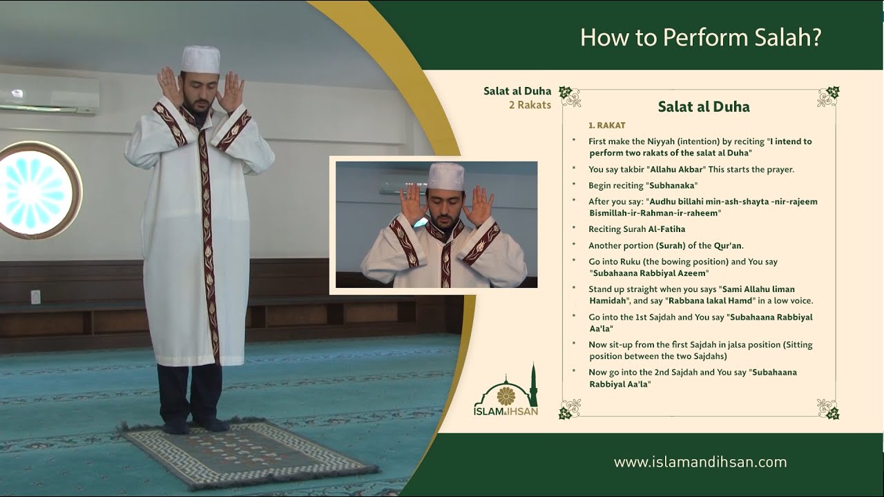 How to Perform Two Rakat Salat Al Duha? (How to pray salah step by step)