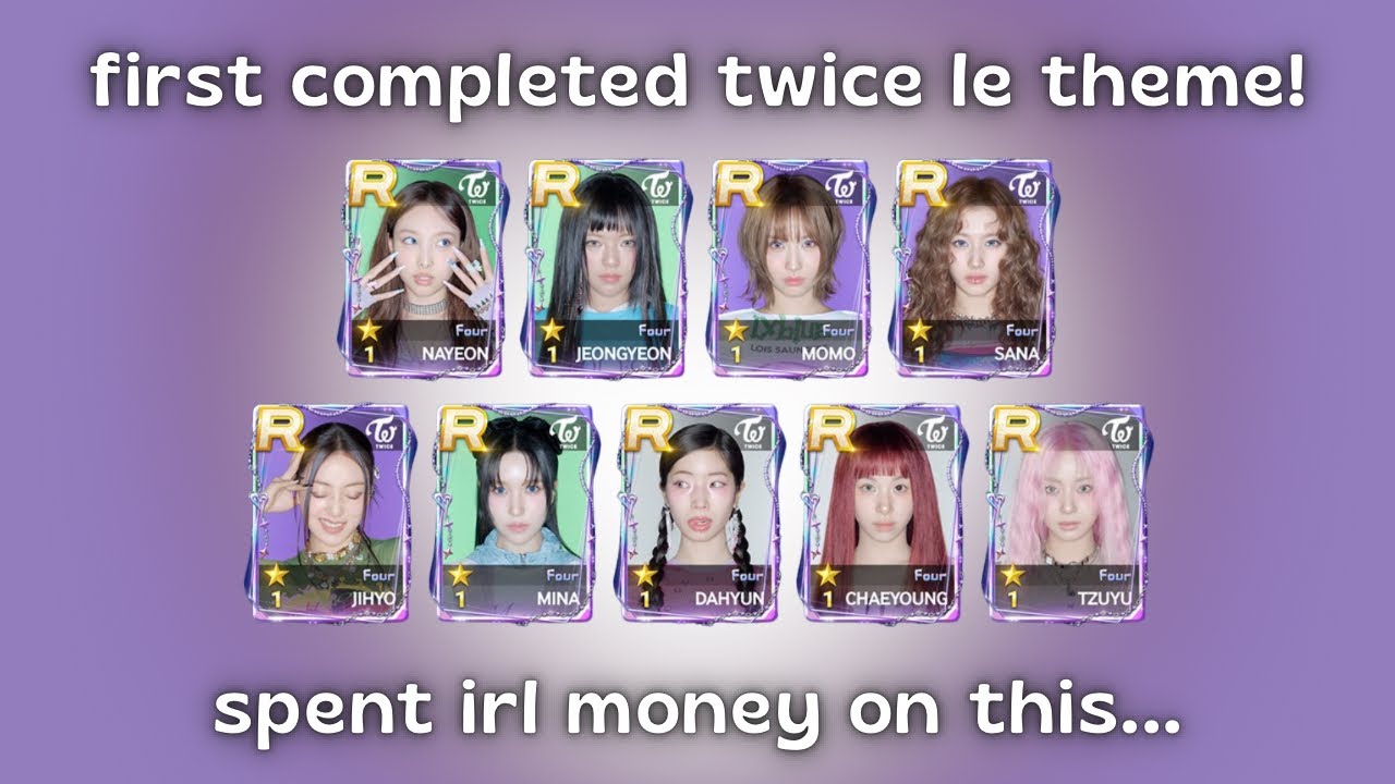 [superstar jyp] twice &lsquo;four&rsquo; limited theme cleared