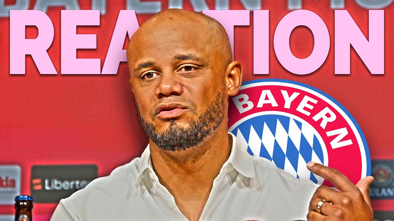 Calcio Berlin REAGIERT auf Vincent Kompany als neuen Bayern Trainer
