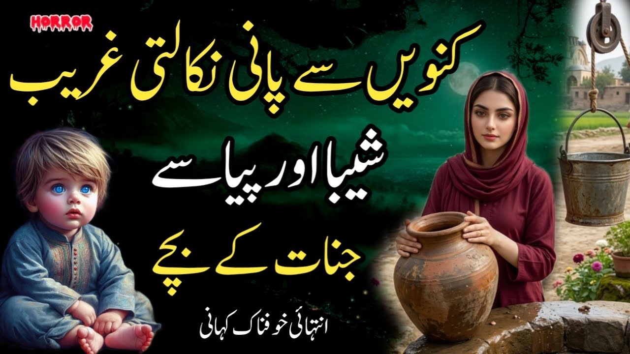 Kunwain Se Pani Nikalti Ghareeb Sheba Aur Pyase Jinnat Ke Bachay | Urdu Horror Emotional Story