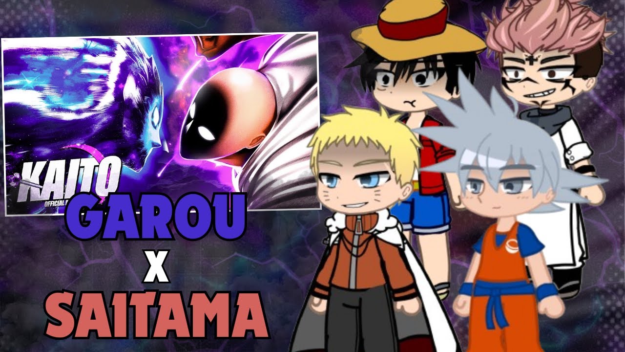 Character React Rap Saitama x Garou ( One punch Man ) | Cosmicamente ilimitado | React rap