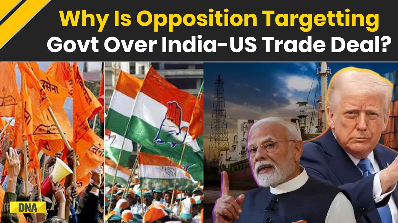 India US Deal: Why Opposition Slams Modi Govt Over Terms Of India Us Trade Deal Pact | Modi Trump