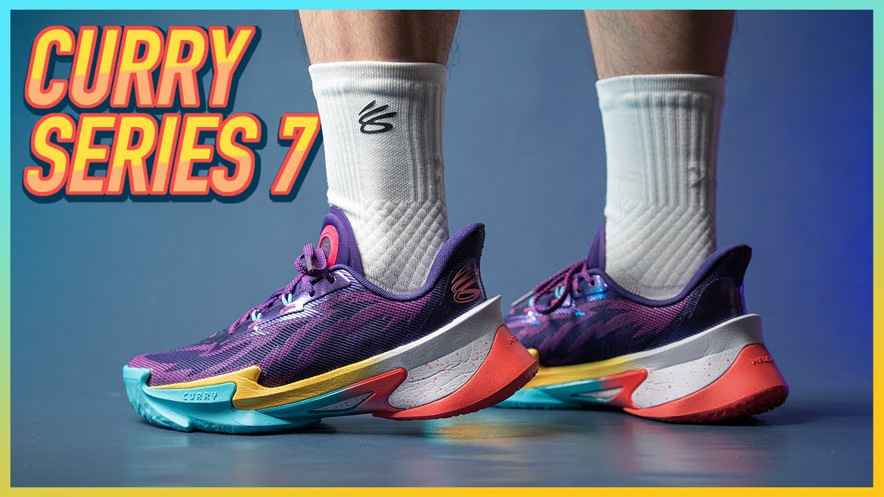 Curry Series 7 實鞋介紹 / 最強的 Curry 實戰球鞋就是這雙！性能很均衡，完全可以應付場上大量跑動與穩定的射手球鞋！