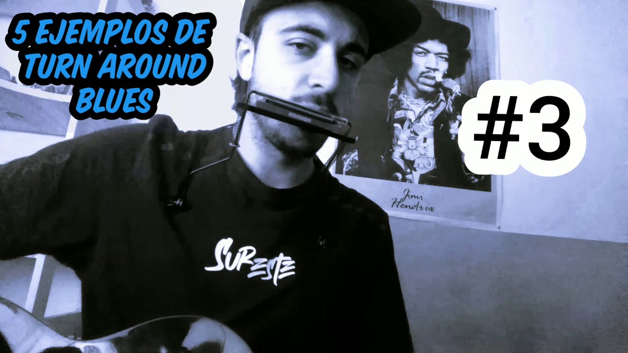 5 EJEMPLOS DE TURN AROUND BLUES PARA ARM&Oacute;NICA DIAT&Oacute;NICA - BLUES LICKS (TURN AROUND)